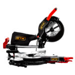 Пила торцювальна GTM HM1032 2000Вт 255*30мм 2шв.-3200/4500об/хв з протяжним механізмом і лазером