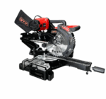 Пила торцювальна GTM HM1046 1800Вт 255*30мм 5000об/хв з протяжним механізмом і вказівником лінії розрізу