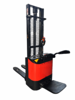 Штабелер електричний самохідний GTM PSE15-C 3600 1.5т/3.6м 2*12В/106Ah з площ. оператора довж. вил-1150мм - Зображення 4