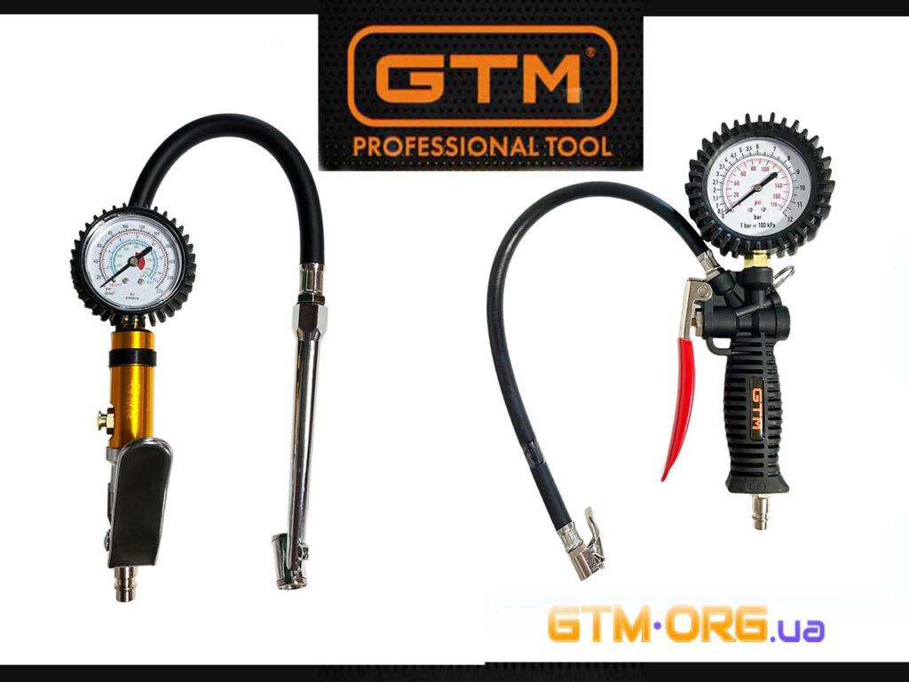 Пістолети для підкачки коліс GTM TIG-1 і TIG-2: професійні рішення для автосервісу
