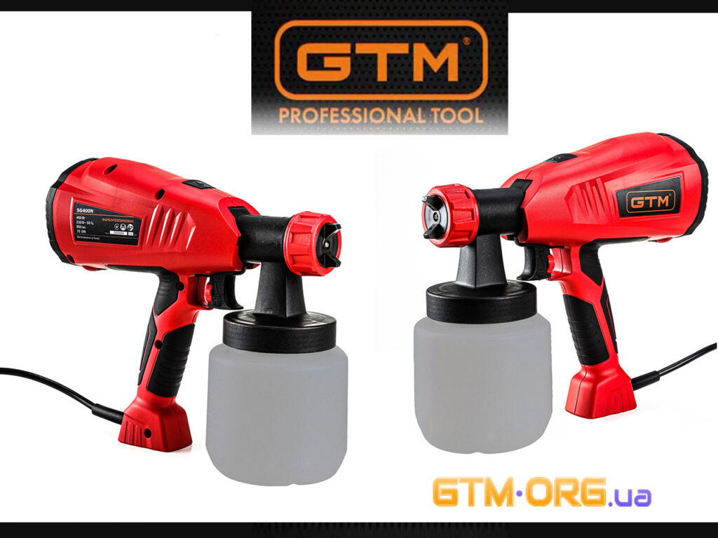 Фарбопульт електричний GTM SG400N – ідеальний інструмент для якісного фарбування