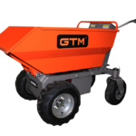 Акумуляторний візок будівельний самохідний на колесах (дампер) GTM E50M 32A 500кг 32Ah