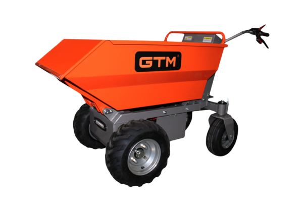 Акумуляторний візок будівельний самохідний на колесах (дампер) GTM E50M 32A 500кг 32Ah