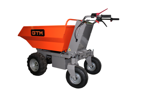 Акумуляторний візок будівельний самохідний на колесах (дампер) GTM E50M 32A 500кг 32Ah