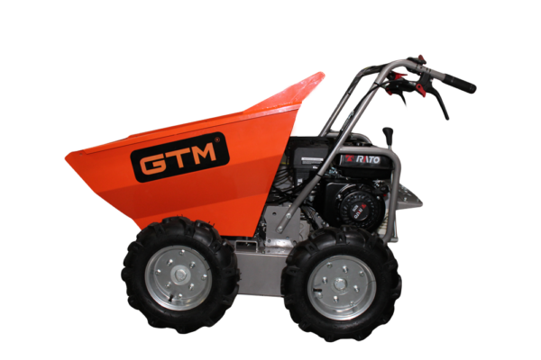 Візок будівельний самохідний на колесах (дампер) GTM T30 300кг бензин 7к.с