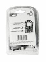 Замок навісний PVC 38мм GTM BXG0138 - Зображення 3