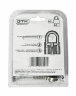 Замок навісний PVC 63мм GTM BXG0163 - Зображення 3
