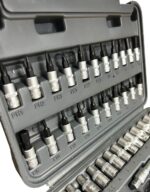 Набір інструменту на 46 одиниць GTM GTS-046 1/4" 4-14мм пластиковий кейс - Зображення 4
