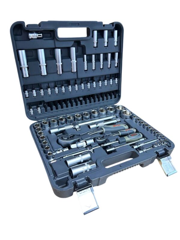 Набір інструменту на 94 одиниць GTM GTS-094 1/2-1/4" 4-32мм пластиковий кейс