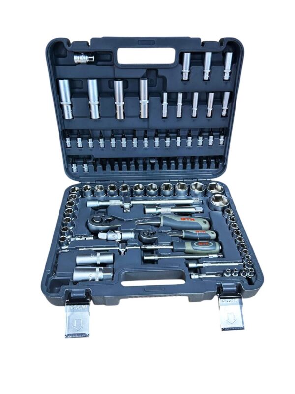 Набір інструменту на 94 одиниць GTM GTS-094 1/2-1/4" 4-32мм пластиковий кейс