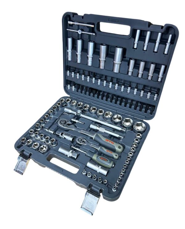 Набір інструменту GTM GTS-108 108 одиниць 1/2-1/4" 4-32мм пластиовий кейс