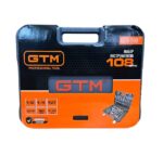 Набір інструменту GTM GTS-108 108 одиниць 1/2-1/4" 4-32мм пластиовий кейс
