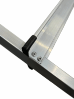 Стремянка алюмінієва на 2 сходинки драбина GTM KMH0102 0.39м - Зображення 2