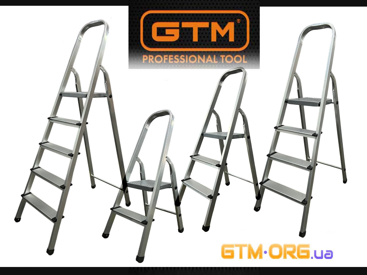 Стремянки GTM KMH – Надійність Безпека та Комфорт для Дому та Роботи