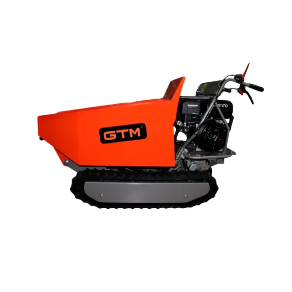 Візок будівельний самохідний гусеничний GTM D50HA (дампер) 500кг бензин 8.3 к.с.
