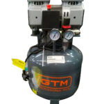 Компресор рес-50л 400/300л/хв 2,2кВт 10бар 220В 2 циліндри GTM KCH2070A-50L безмасляний