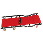 Лежак автослюсаря підкатний з відкидним підголовником GTM TRH6455