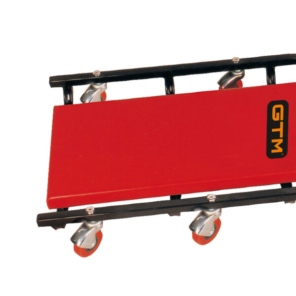 Лежак автослюсаря підкатний з відкидним підголовником GTM TRH6455