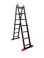 Драбина-телескоп розкладна із анодованого алюмінію GTM KMP404D 1.14-4.0м