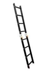 Драбина-телескоп розкладна із анодованого алюмінію GTM KMP404D 1.14-4.0м