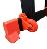 Драбина-телескоп розкладна із анодованого алюмінію GTM KMP404D 1.14-4.0м