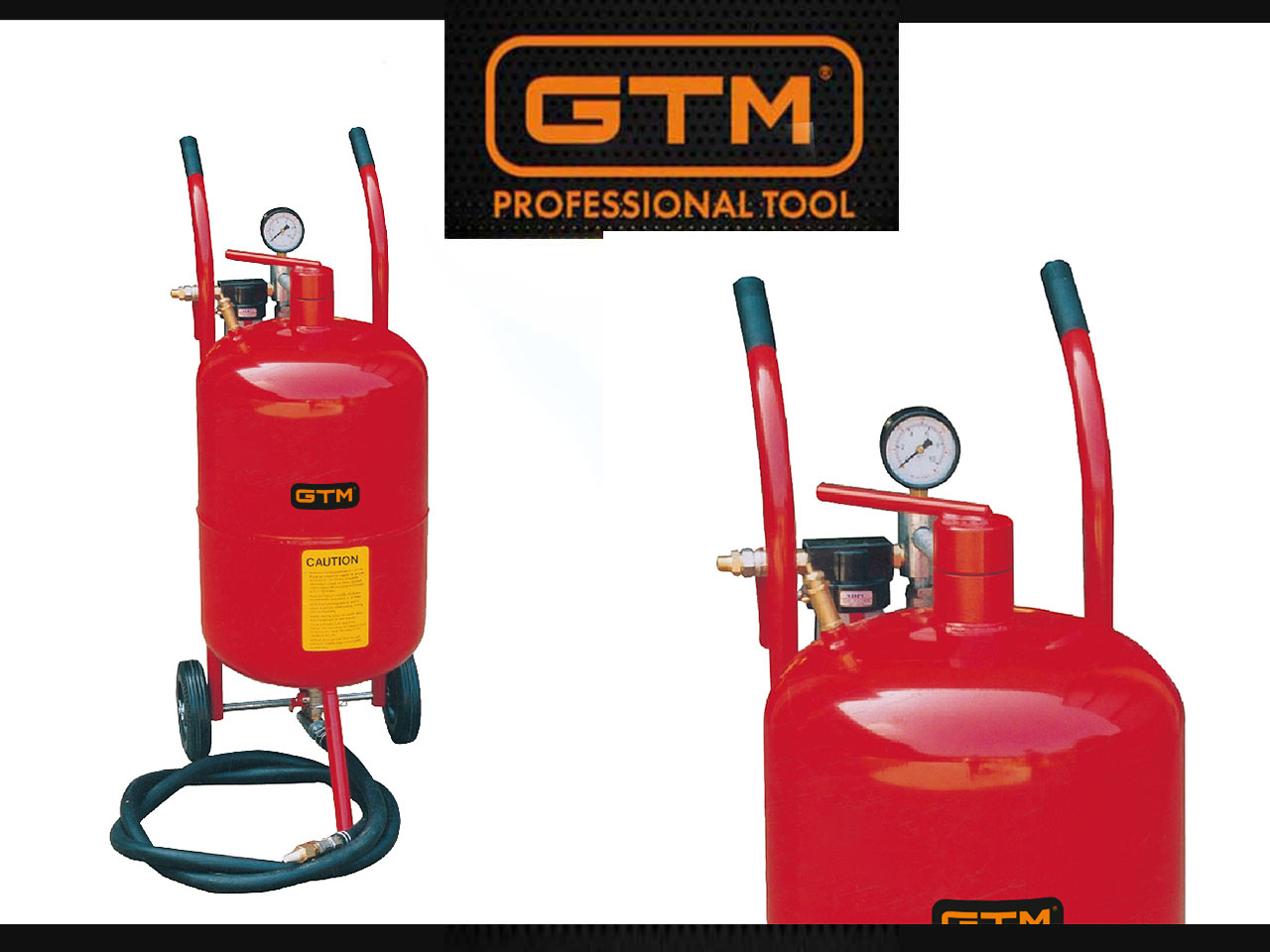 Піскоструминна установка GTM TRG4012 бак 40 л: надійний інструмент для професійного очищення поверхонь