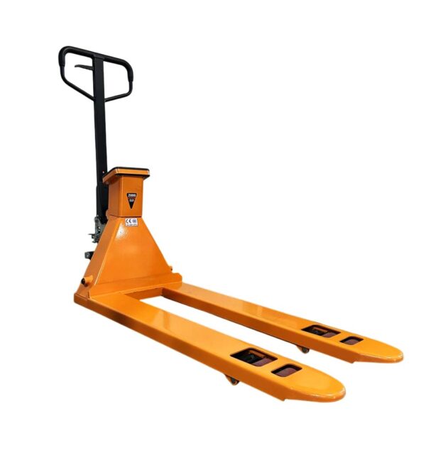 Візок гідравлічний з вагами 2.5 т (рокла) SYP-S 2500 довжина вил 1150 мм