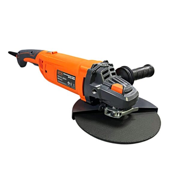 Кутова шліфмашина болгарка мережева GTM AGK230/3000H 3000 Вт 230 мм 3000Вт 6600об/хв М14