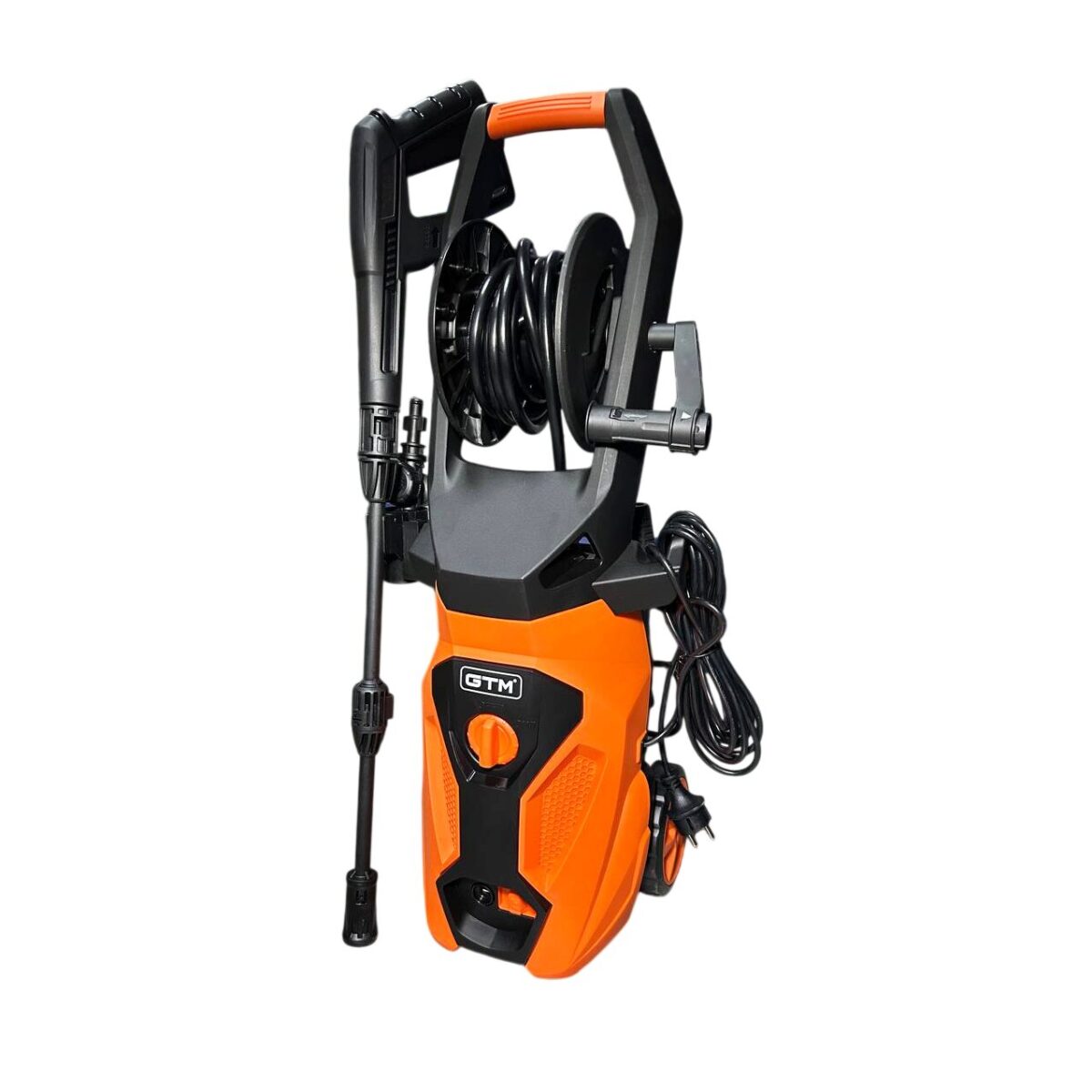 Мийка високого тиску GTM LT305 100/140бар прод 7л/хв шланг 5м алюмінєва помпа 220В 1800Вт - Зображення 2