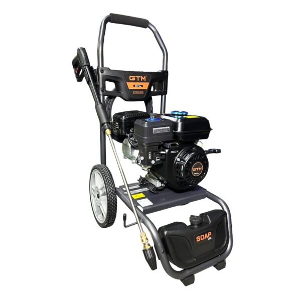 Мийка високого тиску GTM LT810B 207Бар продуктивність 10л/хв шланг 8м бензин