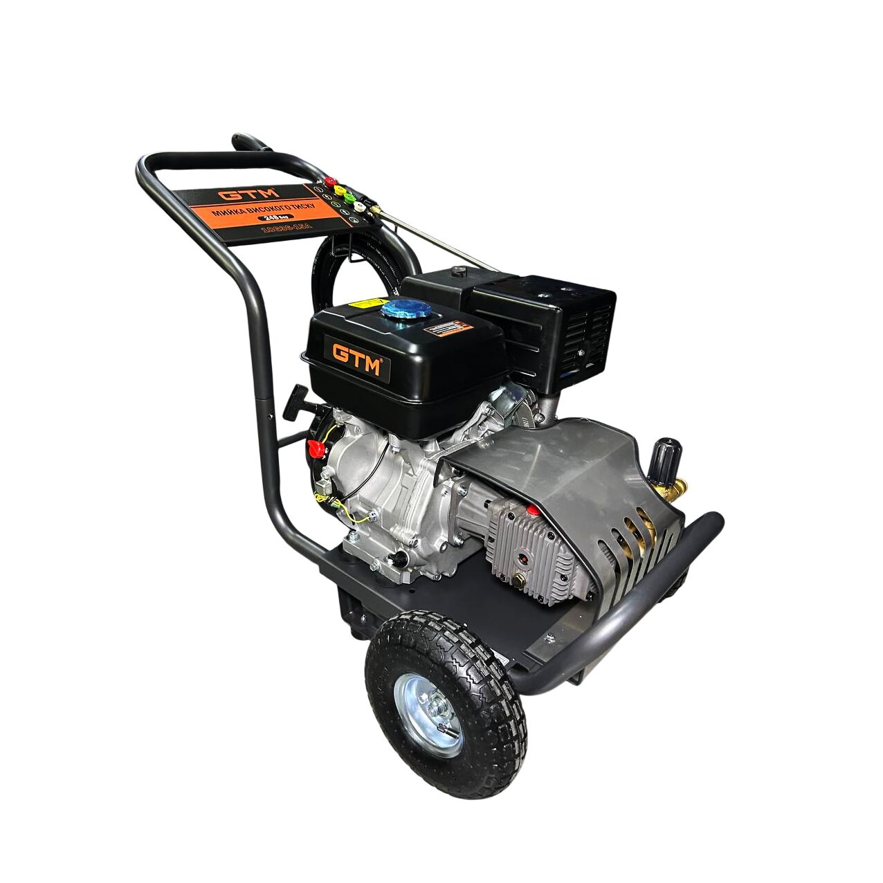 140408-112460-334712028129 Мийка високого тиску GTM 18G36-15A 248 Бар 18л/хв шланг 8м бензин