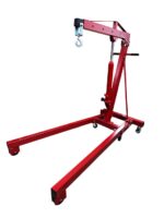 Кран гідравлічний GTM Т32002X-GS підкатний складний 2т для зняття двигуна - Зображення 3