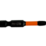 Бита ударна GTM SBI-H1-50B PH1 50мм 2 шт