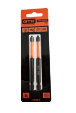 Бита ударна PH2 GTM SBI-H2-90B 90мм 2 шт - Зображення 2