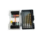 Набір біт ударних та свердл GTM SBK-18 18 од. тримач біт шестигранні біти