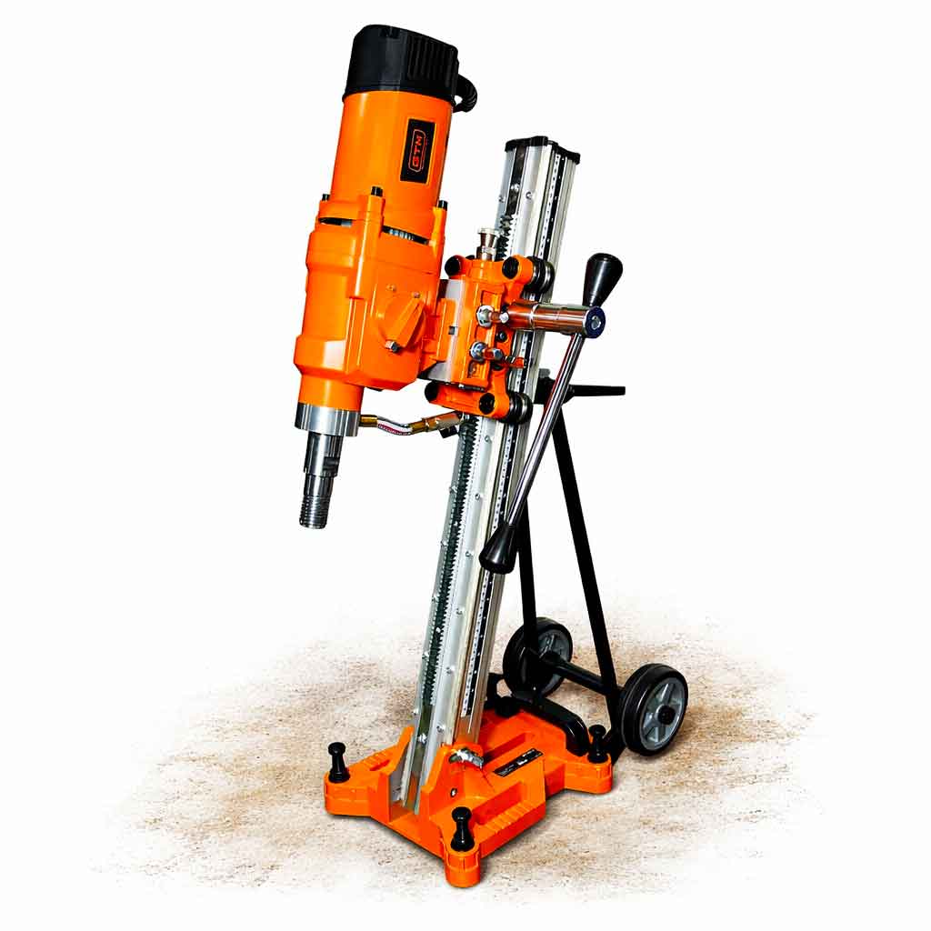 23434343434232026-р Бурильна установка GTM BMK-300/2AC 4.9 кВт 375/590об/хв зі стійкою та нахилом 45°