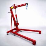 Кран гідравлічний GTM Т32002X-GS підкатний складний 2т для зняття двигуна