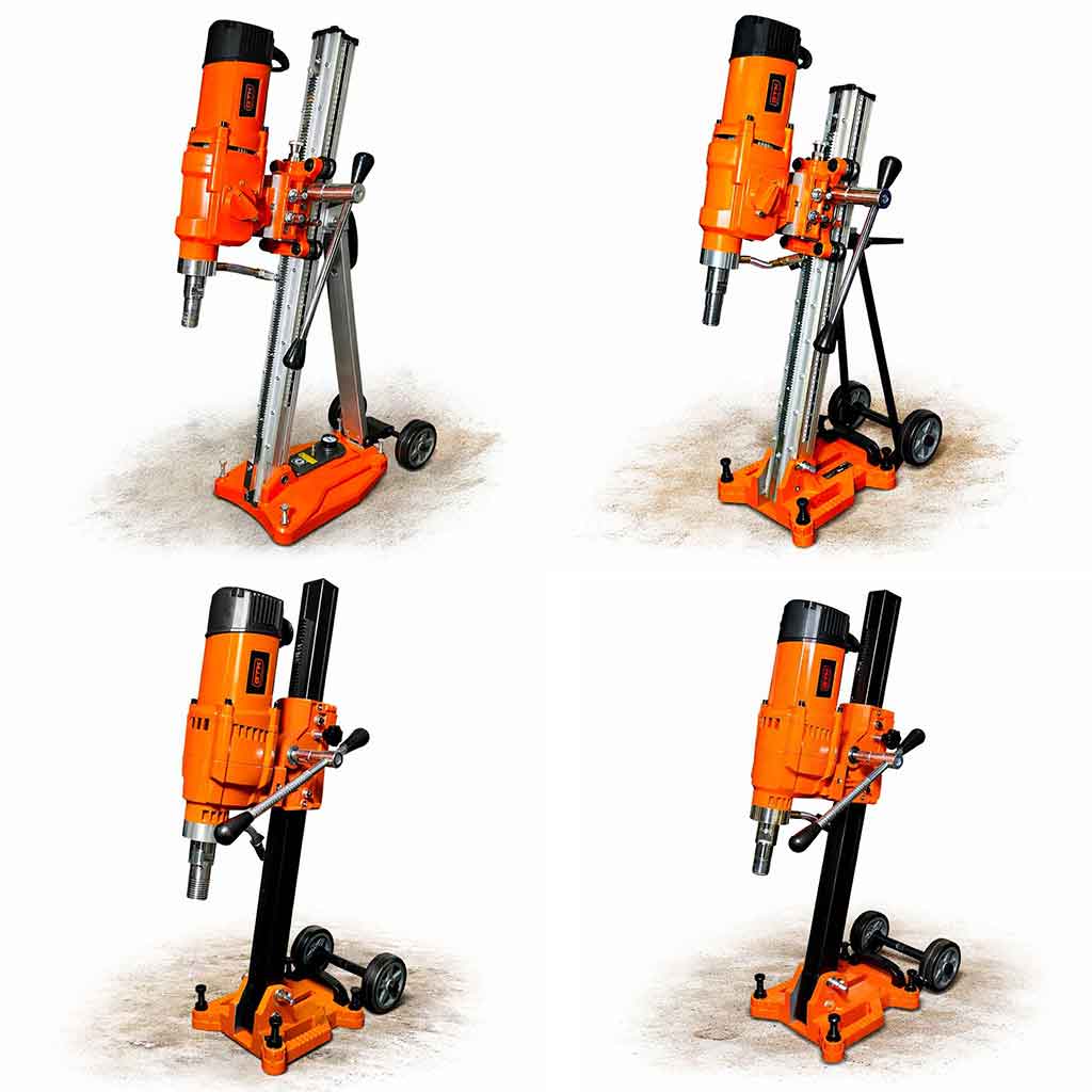 Огляд бурильних установок GTM BMK-202AC, 260AC, 300/2AC та 506/3AC/45 – вибір професійного обладнання для алмазного буріння