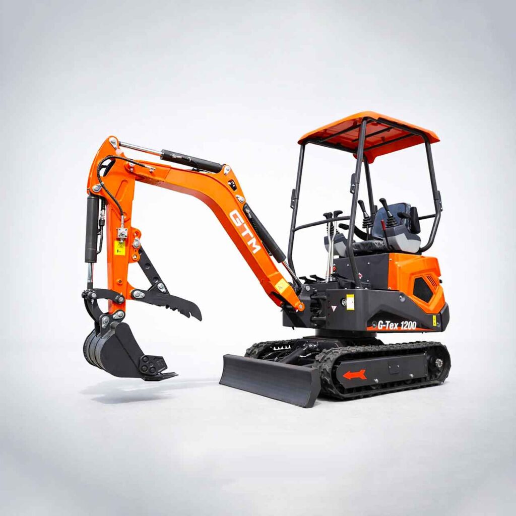 Гусеничний мініекскаватор GTM G-Tex 1200