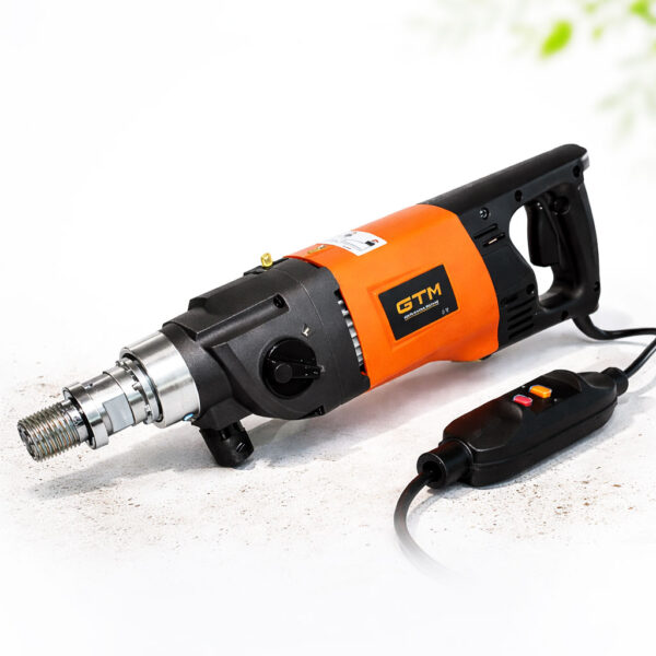 Дриль алмазна ручна з мікроударом GTM DK-160/2PD 1.9 кВт 1080-2160об/хв