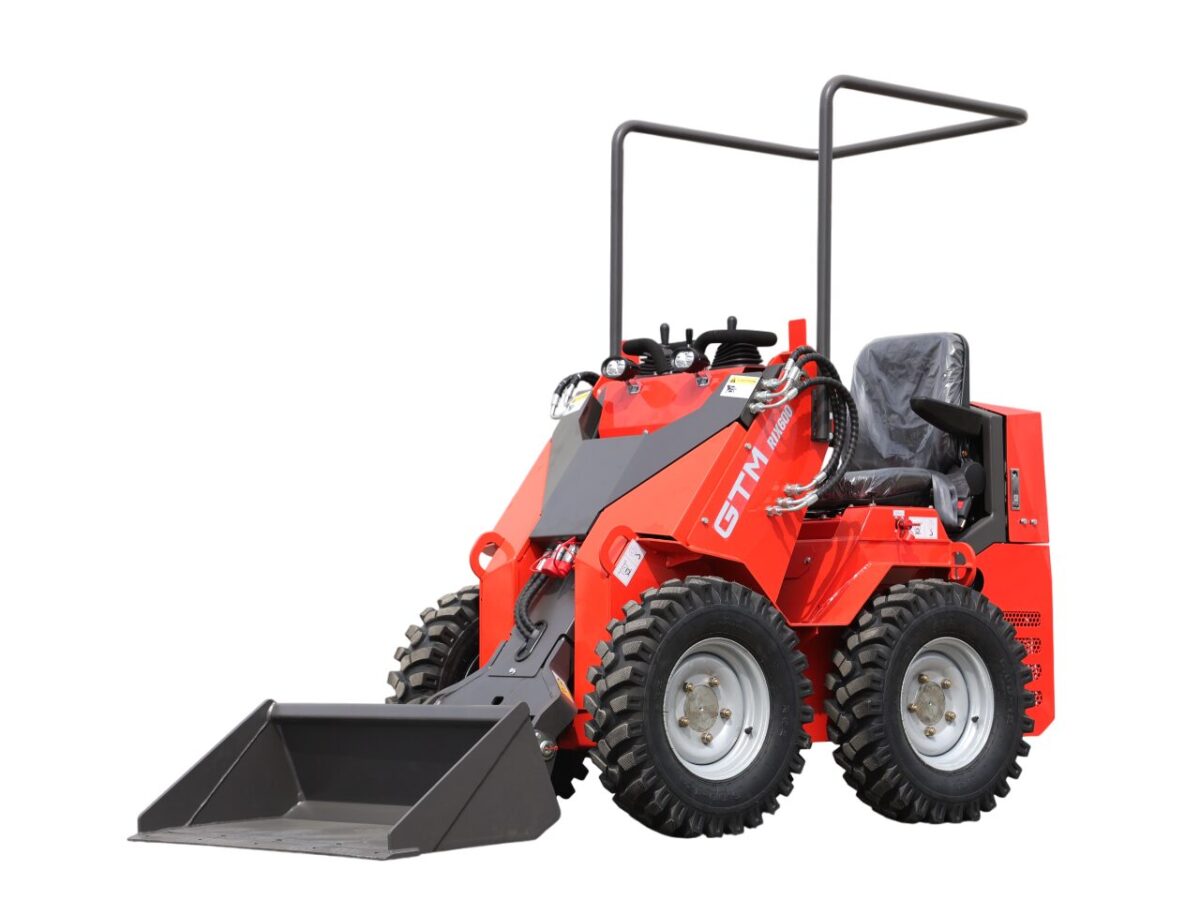 Мінінавантажувач колісний GTM RIX600 238/600кг дизель 11.7 к.с. - Зображення 4
