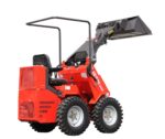 Мінінавантажувач колісний GTM RIX600 238/600кг дизель 11.7 к.с. - Зображення 11