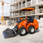 Мінінавантажувач колісний GTM RIX800 350/800кг дизель 20 к.с.