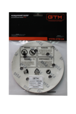 Круг шліфувальний 180мм Р-100 липучка шліфкруг для шліфмашини GTM SZS-180L (жираф) - Зображення 2