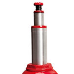 Домкрат двохштоковий гідравлічний GTM TF0202 пляшковий 2т 150-370мм - Зображення 2