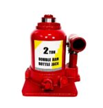 Домкрат двохштоковий гідравлічний GTM TF0202 пляшковий 2т 150-370мм - Зображення 5