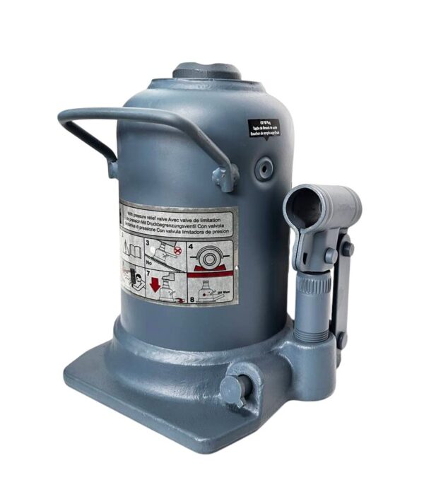 Домкрат двохштоковий гідравлічний пляшковий GTM TH810001 10т 210-520мм