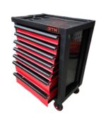 Візок інструментальний GTM TBR887 тумба на колесах 7 відділень замок лоток - Зображення 3