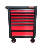 Візок інструментальний GTM TBR887 тумба на колесах 7 відділень замок лоток - Зображення 6