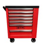 Візок інструментальний GTM TRGL3307-H тумба на колесах 7 відділень + бокове відділення